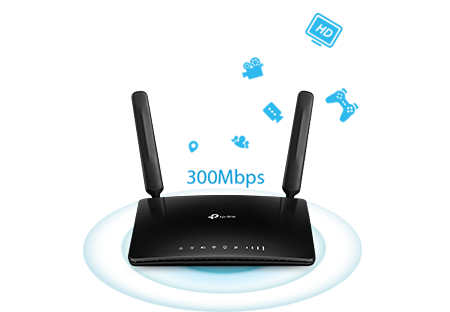 TL-MR6400 | 300Mbps Wireless N 4G LTE Router | TP-Link Israel